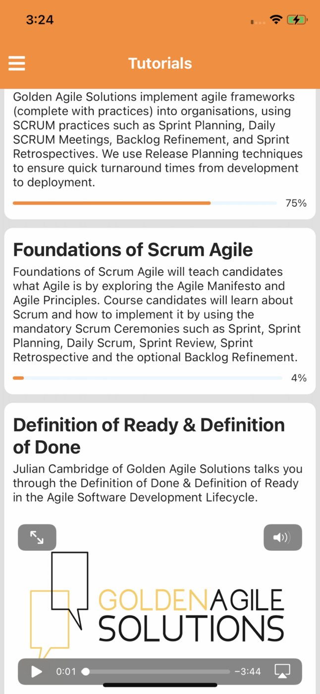 Foundations of Scrum Agile
