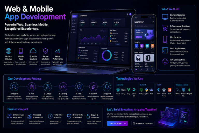 web-and-mobile-development