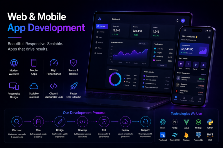 web-and-mobile-development-front